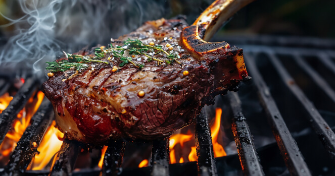 Grass-fed meats and wild-caught fish